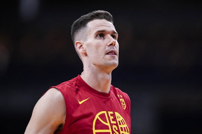 Xabi López-Arostegui antes de un partido con la selección española. Foto: Oscar J. Barroso / AFP7 / Europa Press