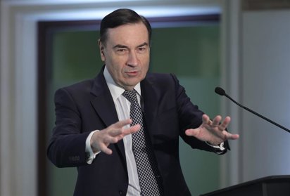 El presidente ejecutivo y director de El Español, Pedro J. Ramírez. EDUARDO PARRA. EUROPA PRESS