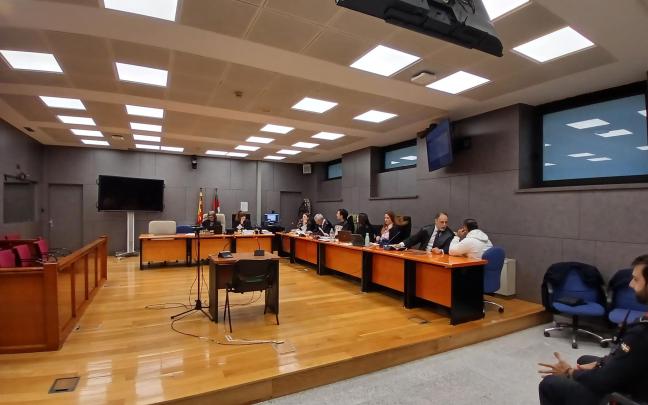 Juicio contra el acusado de matar a un varón de 73 años en Bilbao en octubre de 2021. / EUROPA PRESS