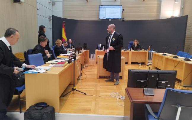 Juicio por la muerte de Lukas Agirre. / EUROPA PRESS