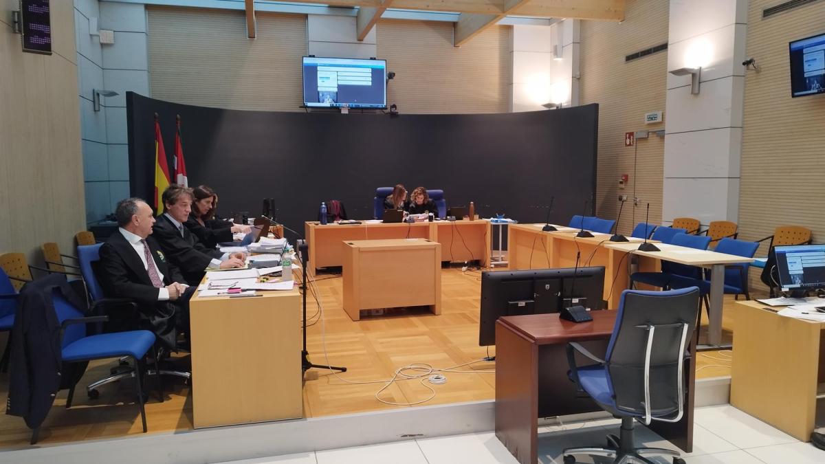 Juicio por la muerte de Lukas Agirre. / EUROPA PRESS