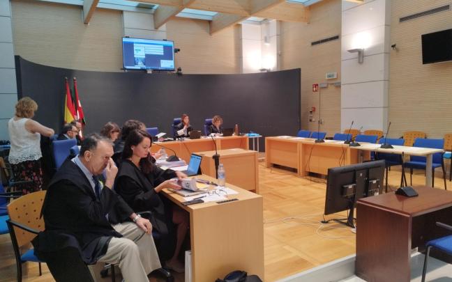 Nueva sesión del juicio por la muerte de Lukas Agirre. / EUROPA PRESS