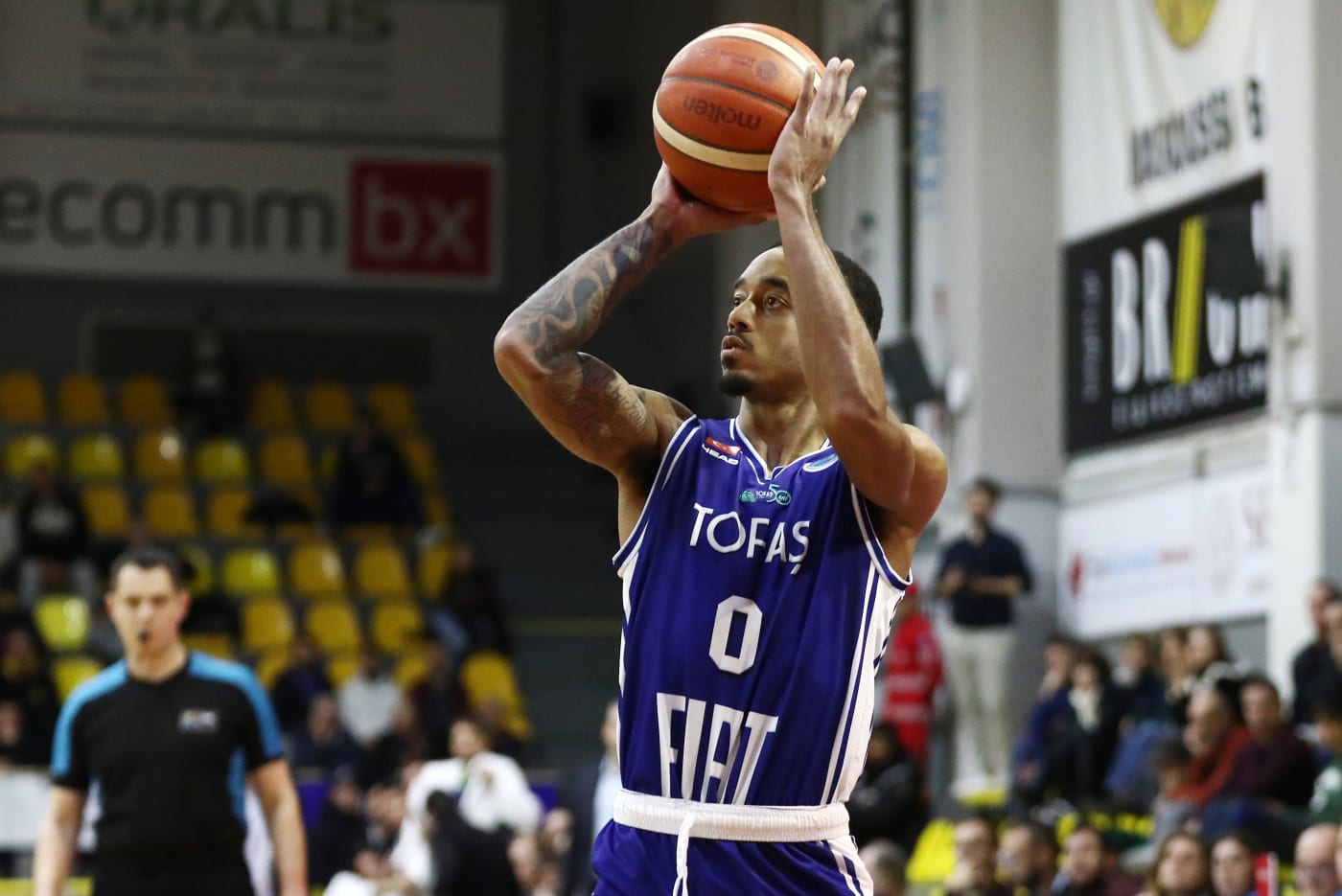 Marcquise Reed, jugador del Tofas Bursa. Foto: FIBA Europe Cup