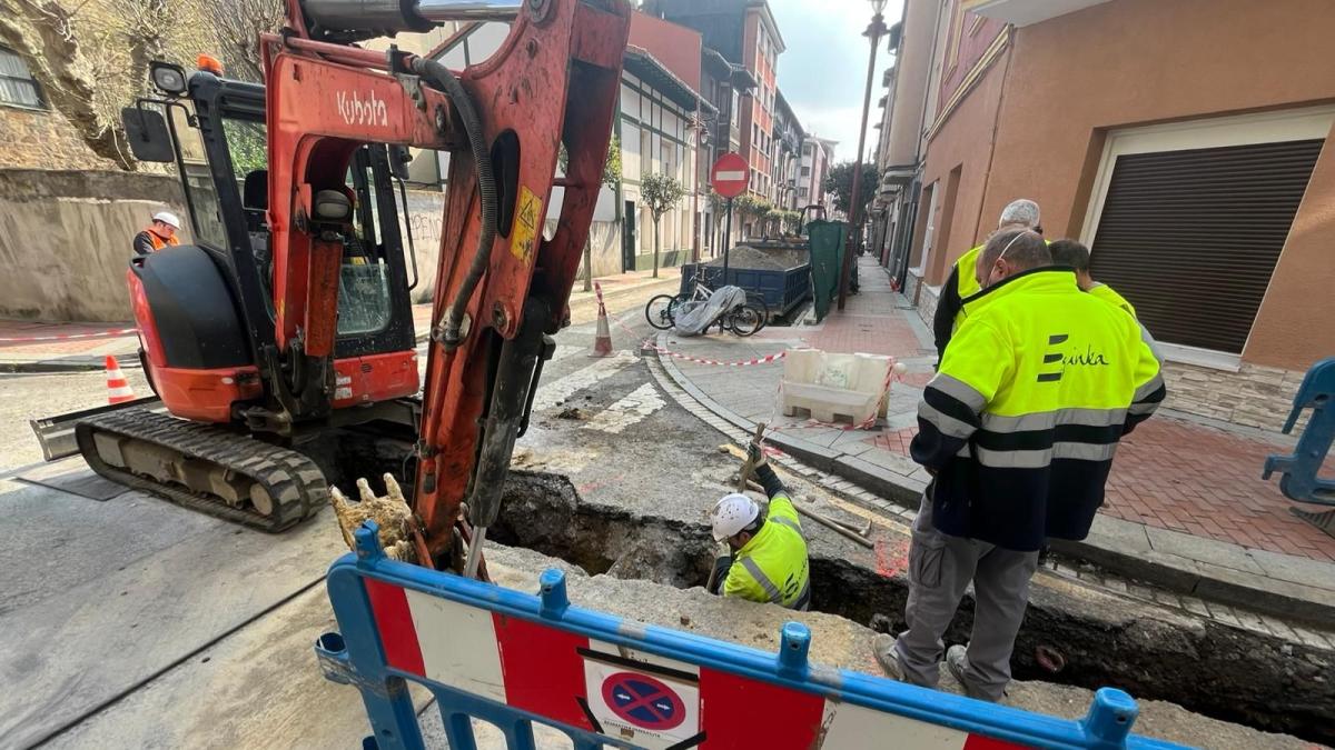 Fuga de gas en Barakaldo. BORJA GUERRERO