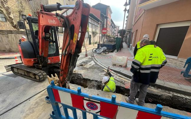 Fuga de gas en Barakaldo. BORJA GUERRERO