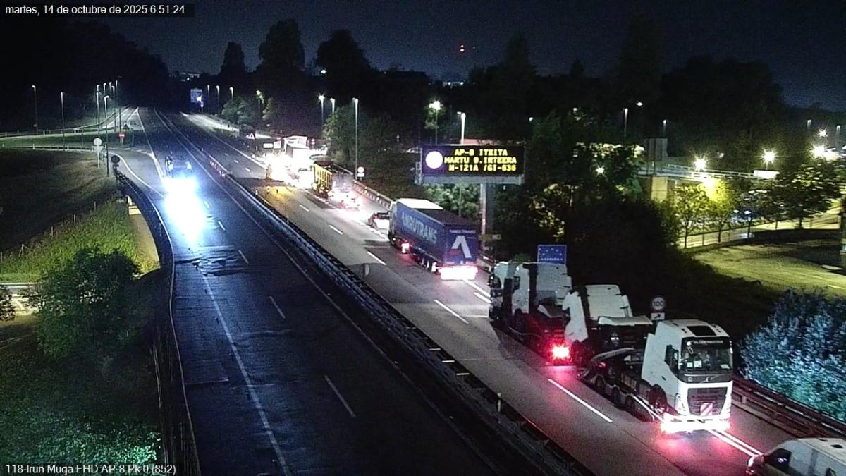 Imagen de las retenciones que deja el suceso | Fuente: x.com/trafikoaEJGV