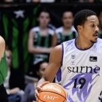 Melwin Pantzar en Olimpic de Badalona. foto: X @bilbaobasket