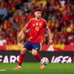 Laporte ayer ante Bulgaria / SEFutbol