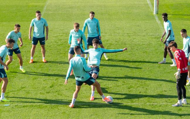 Imagen del entrenamiento del Athletic / Athletic Club