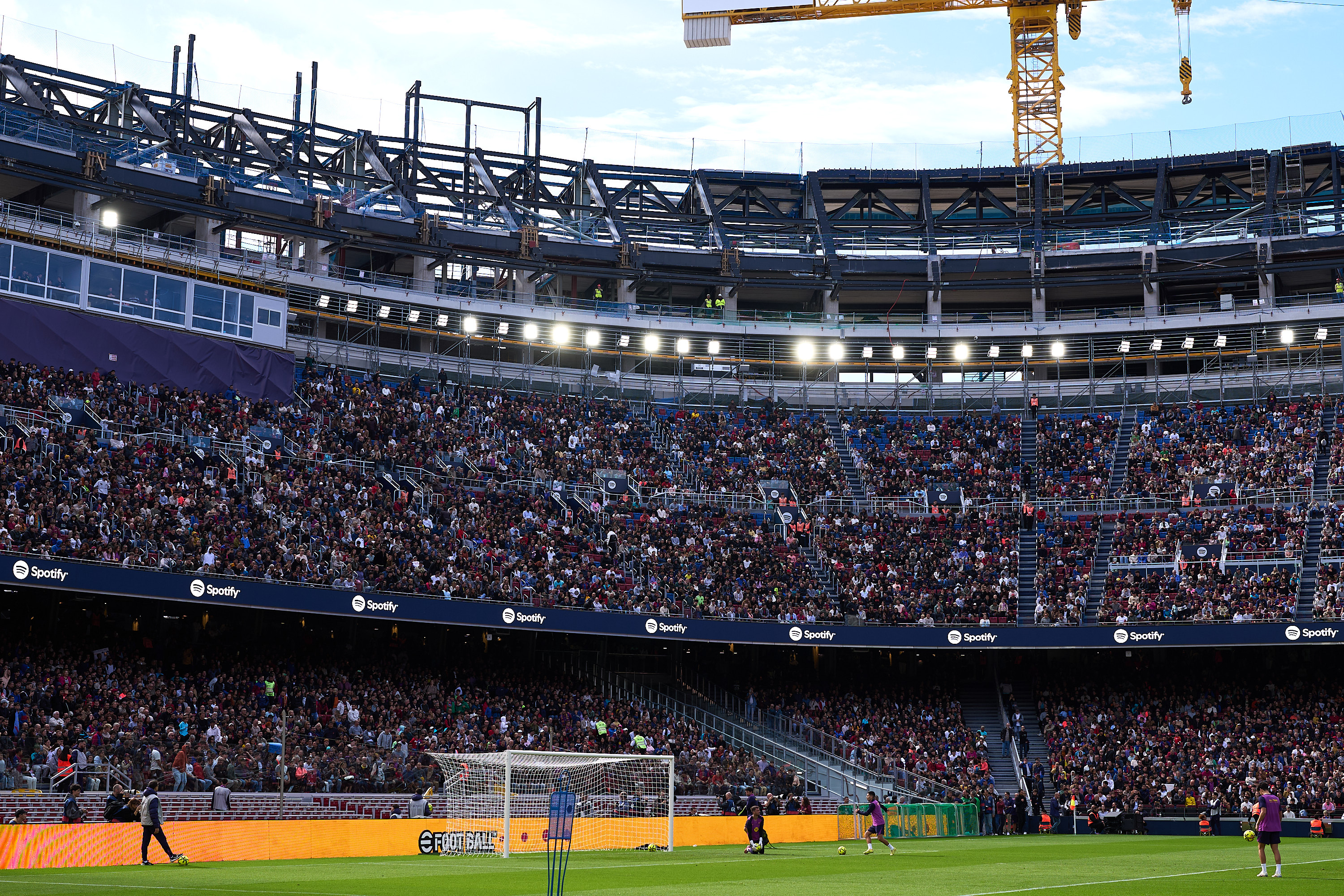 El Spotify Camp Nou se apresta a vivir el duelo ante el Athletic. / FC BARCELONA 