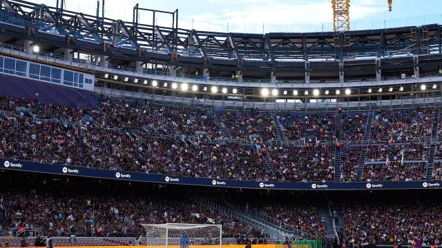 El Spotify Camp Nou se apresta a vivir el duelo ante el Athletic. / FC BARCELONA 