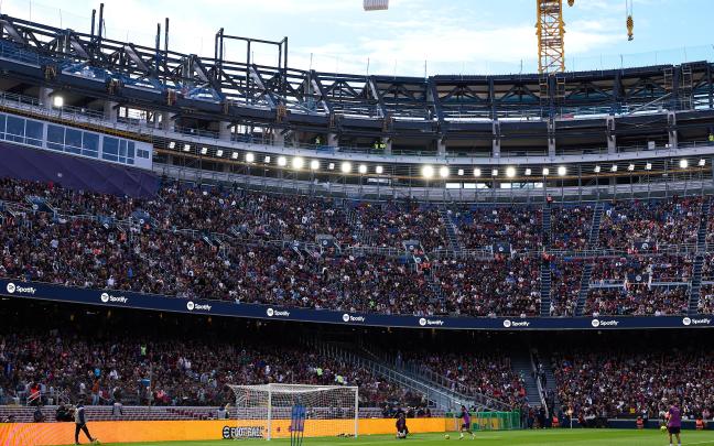 El Spotify Camp Nou se apresta a vivir el duelo ante el Athletic. / FC BARCELONA 