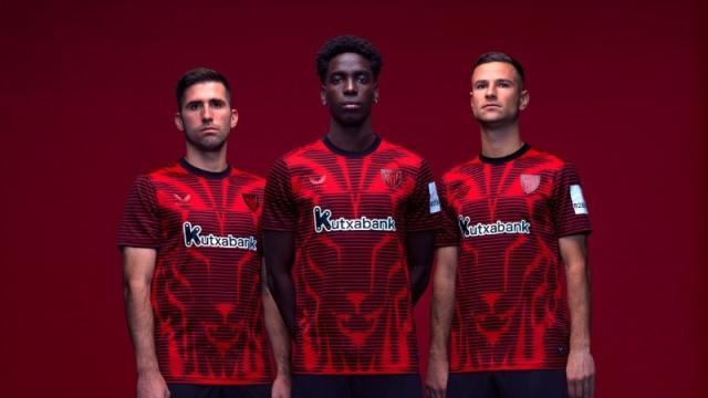 Imagen de la nueva camiseta del Athletic / Athletic Club