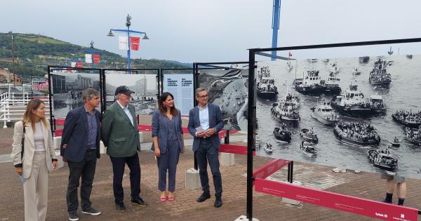 Inauguración de la exposición "Gabarra Athletic"