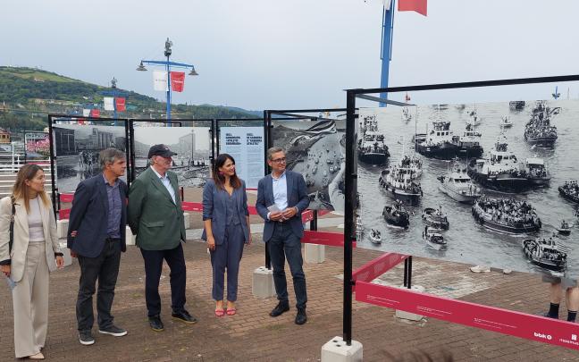 Inauguración de la exposición "Gabarra Athletic"