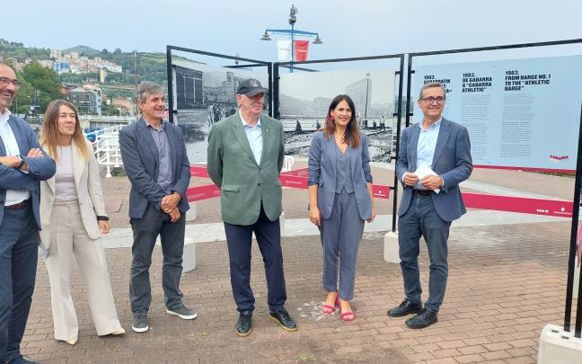 Inauguración de la exposición "Gabarra Athletic"