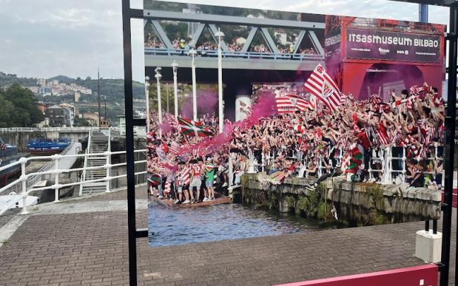 Inauguración de la exposición "Gabarra Athletic"