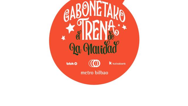 El 'Tren de la Navidad' de Metro Bilbao circulará el próximo 22 de diciembre.