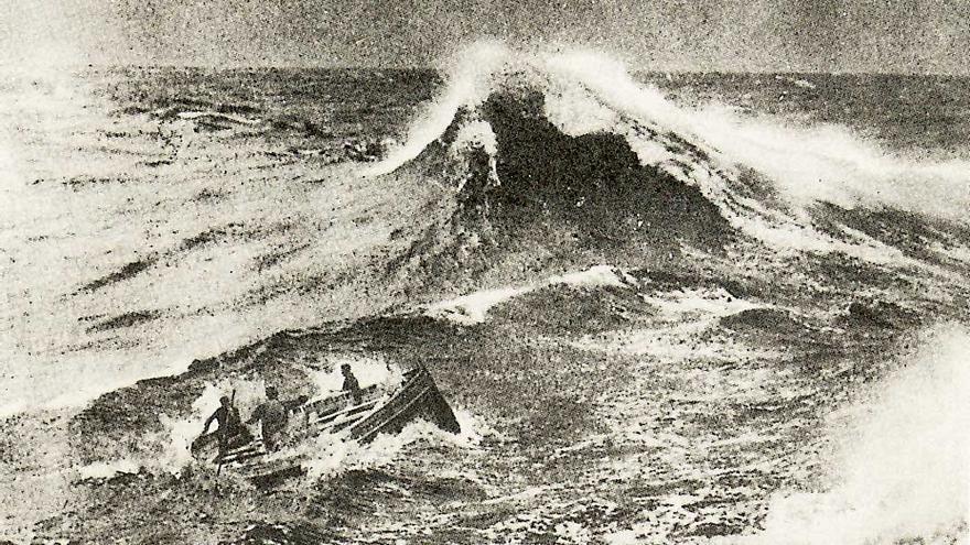 Galerna Golfo de Bizkaia 1912