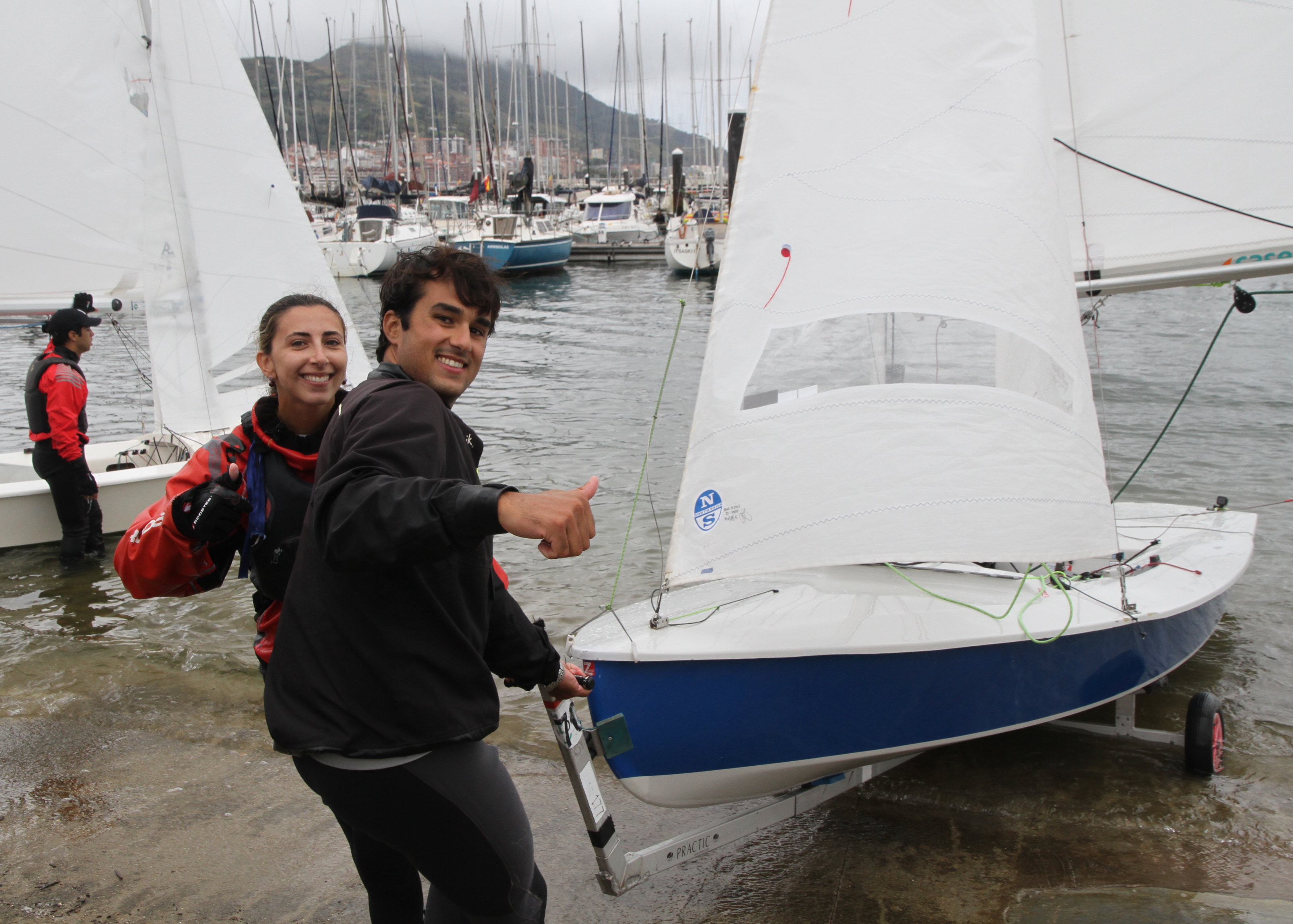 Los ganadores Francisco Silvela y Susana Hurtado