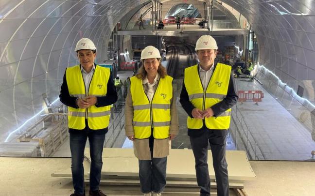 Movilidad Sostenible y ETS visitan la nueva estación de La Concha
