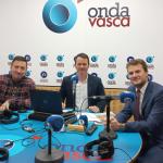 Kepa Loizaga, delegado de OCU en Euskadi e Ignacio Jaurrieta del bufete Montes & Asociados