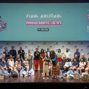 Final de 'Los Pequeños Gigantes de la Lectura' 2026 en la Feria del Libro de Madrid