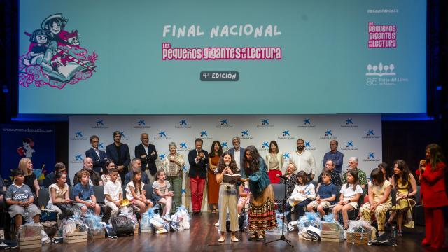 Final de 'Los Pequeños Gigantes de la Lectura' 2026 en la Feria del Libro de Madrid