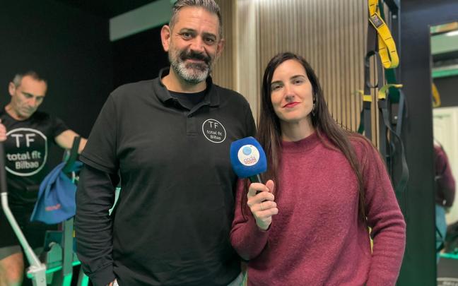 Álvaro Fernández, responsable de TotalFit Bilbao