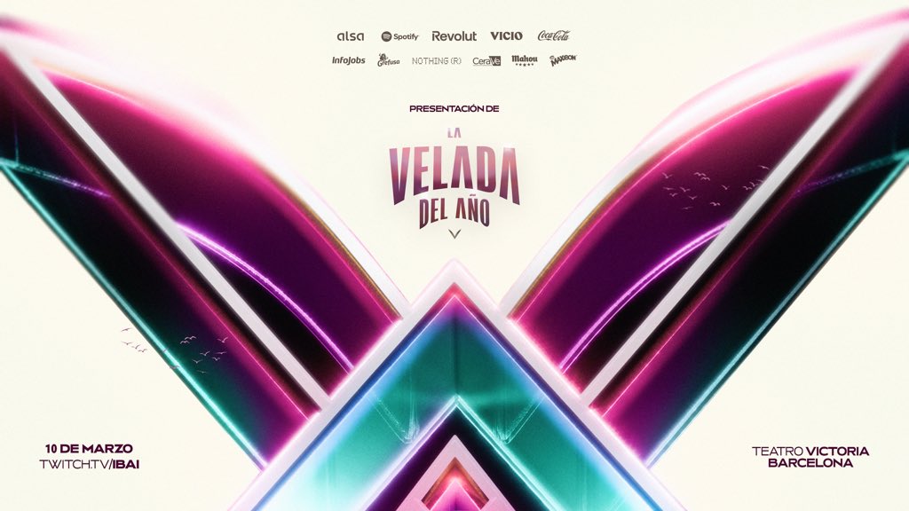 Imagen promocional del anuncio de 'La Velada del Año V'. X: @IBAILLANOS