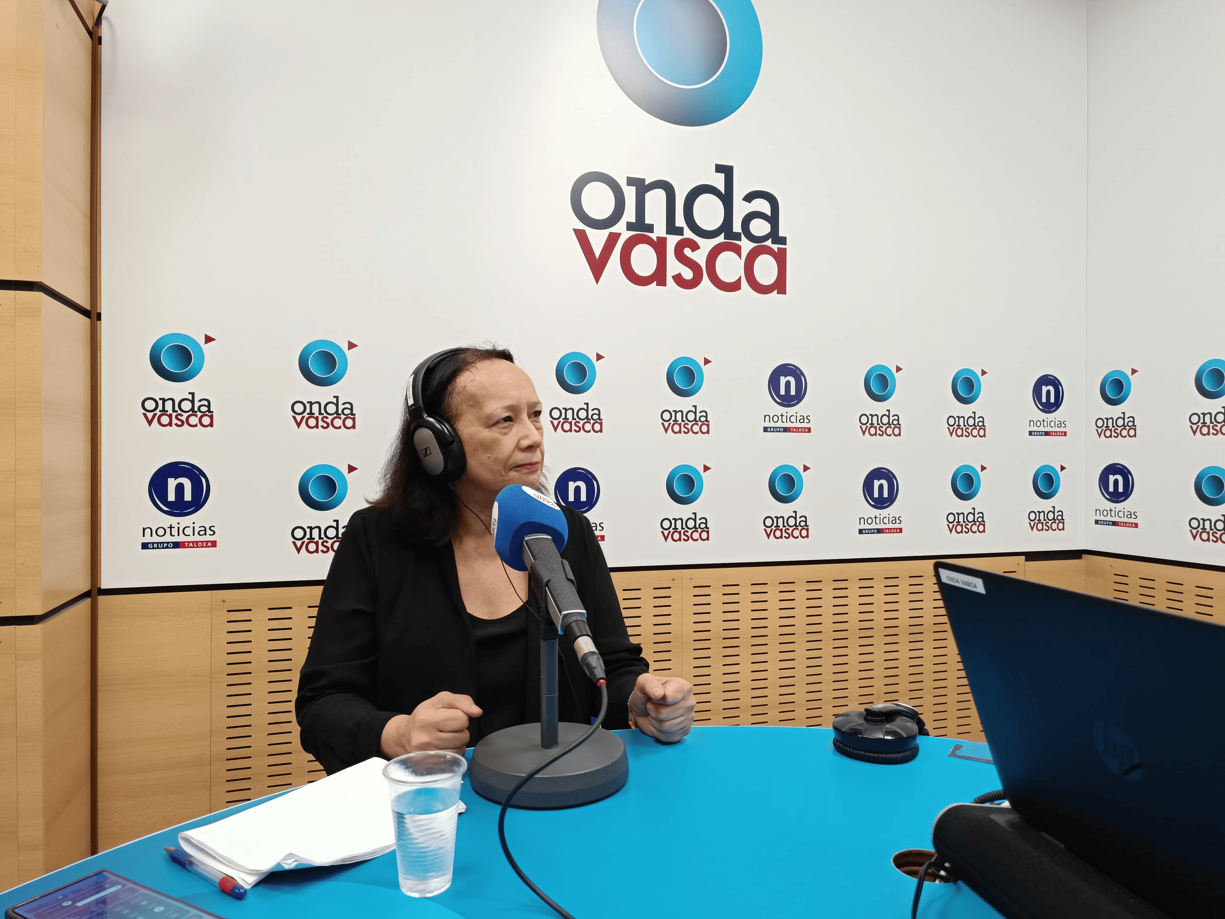 La Cónsul General de Venezuela en Bilbao en los estudios de ONDA VASCA