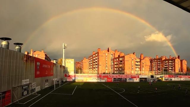 Campo de fútbol de Gobela. WEB ROMO F.C
