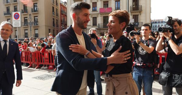 Recibimiento institucional a Osasuna como subcampeón de Copa. Foto: Gobierno de Navarra