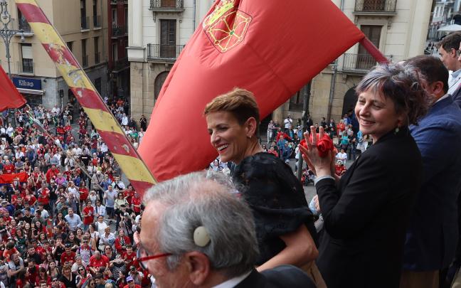 Recibimiento institucional a Osasuna como subcampeón de Copa. Foto: Gobierno de Navarra