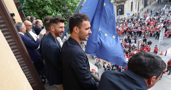 Recibimiento institucional a Osasuna como subcampeón de Copa. Foto: Gobierno de Navarra