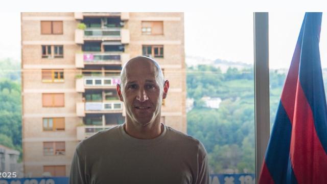 Iñaki Goikoetxea en las dependencias del estadio de Ipurua como nuevo técnico armero. / SD EIBAR Iñaki Goikoetxea en las dependencias del estadio de Ipurua como nuevo técnico armero. / SD EIBAR