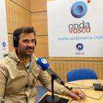 Gorka Alvarez, cantante del grupo musical bilbaíno El mentón de Fogarty