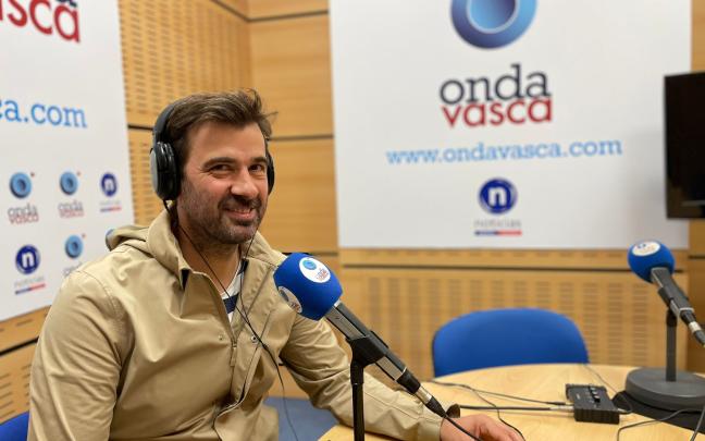 Gorka Alvarez, cantante del grupo musical bilbaíno El mentón de Fogarty