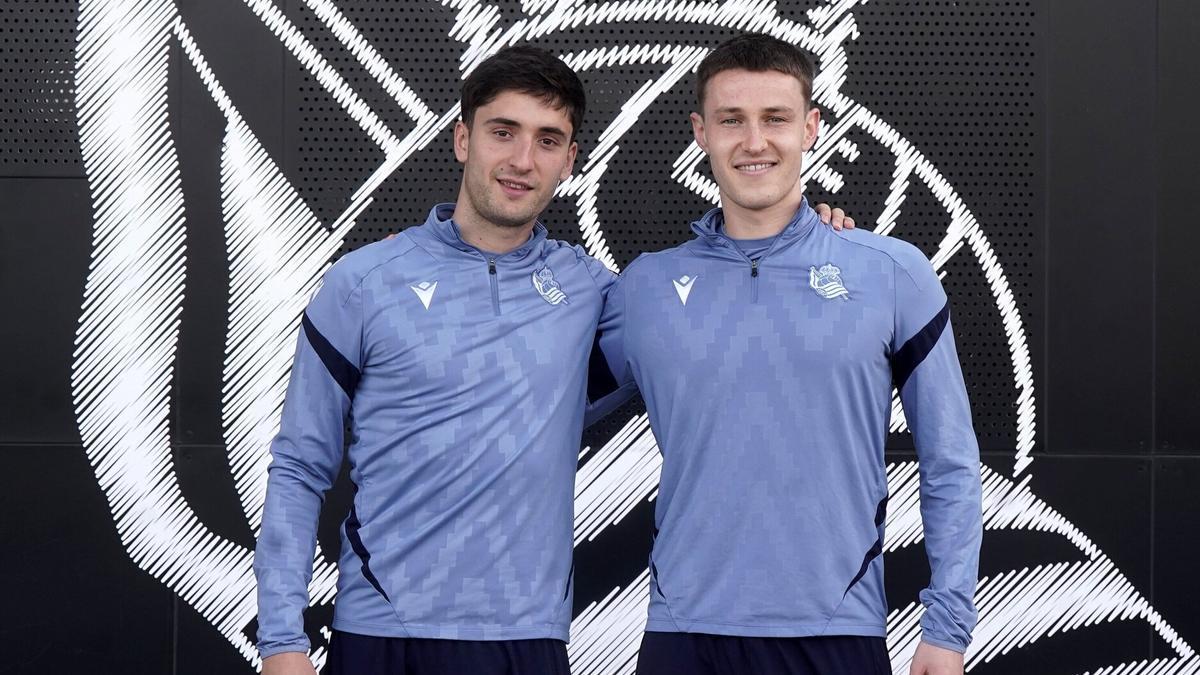 Gorrotxa-Turrientes, una dupla de oro para la Real. RUBEN PLAZA