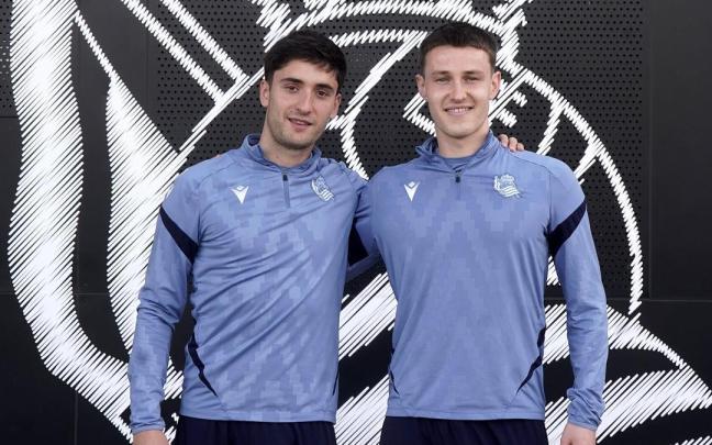 Gorrotxa-Turrientes, una dupla de oro para la Real. RUBEN PLAZA