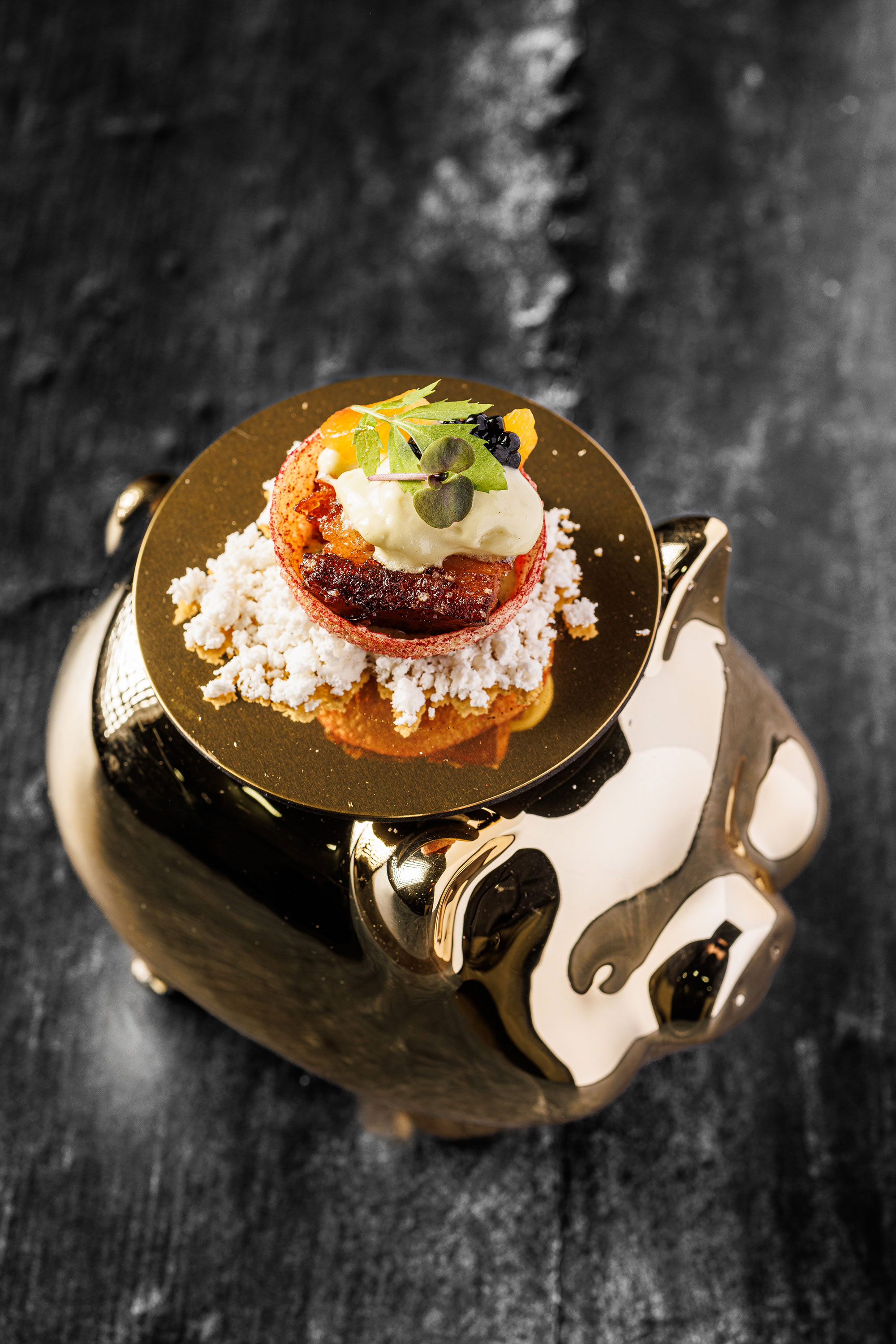 GoxoJaia, pintxo premiado con el segundo premio del Campeonato de Pintxos 18/70 de Euskadi y Navarra. Foto: cedida