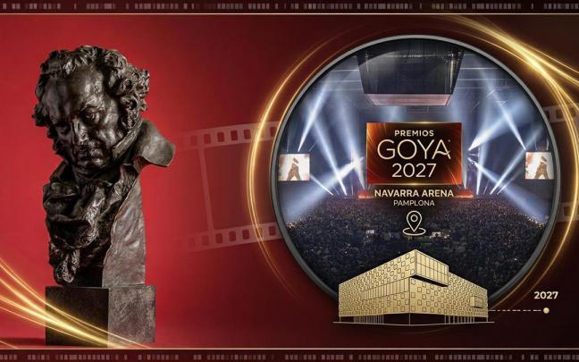 Los Goya 2027 se entregarán en el Navarra Arena de Pamplona. D.N.