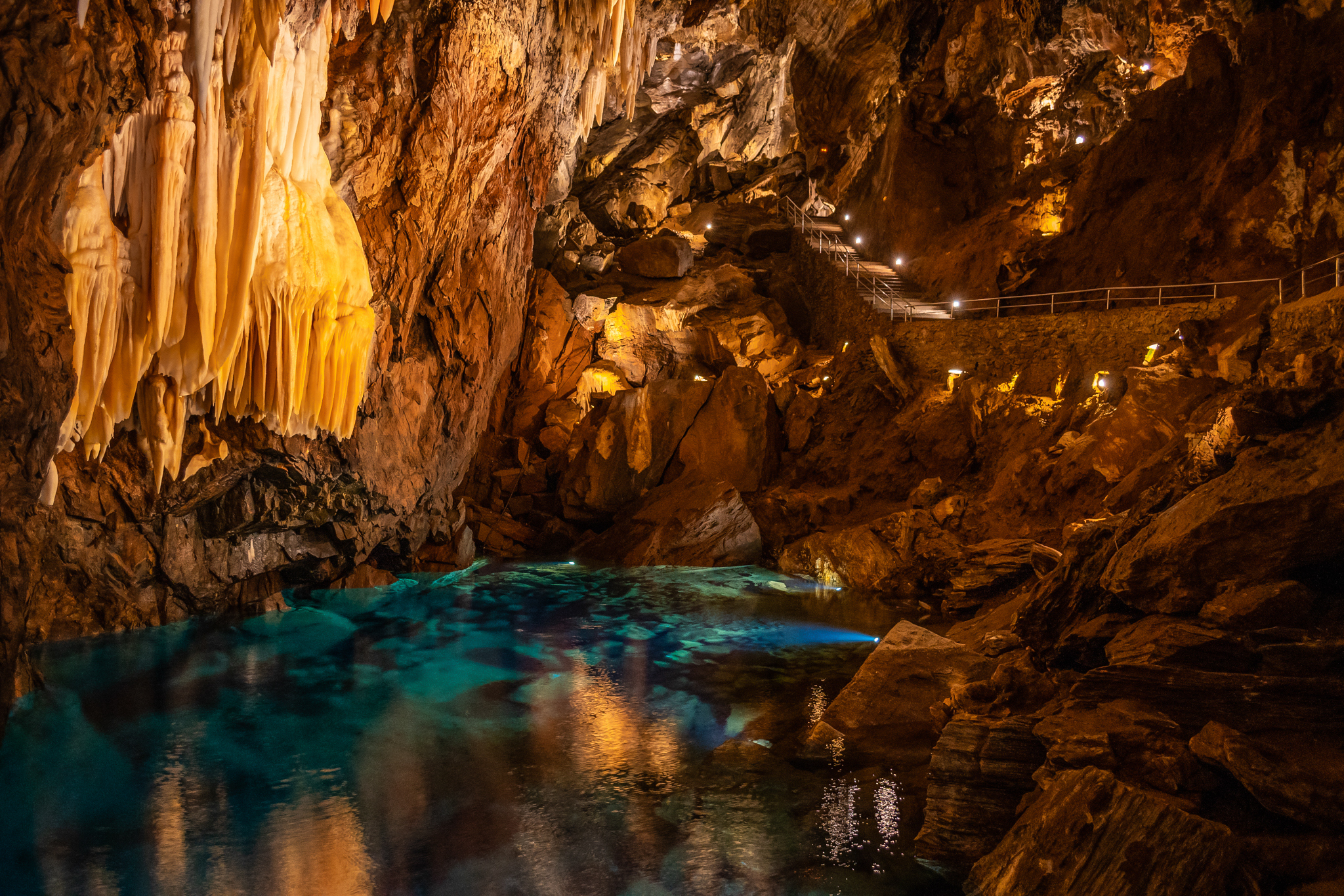 Gruta de las Maravillas, en Huelva.