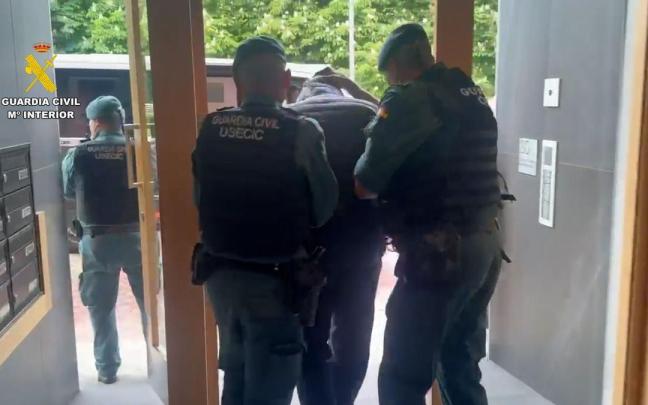 Imagen de uno de los detenidos. G.C.