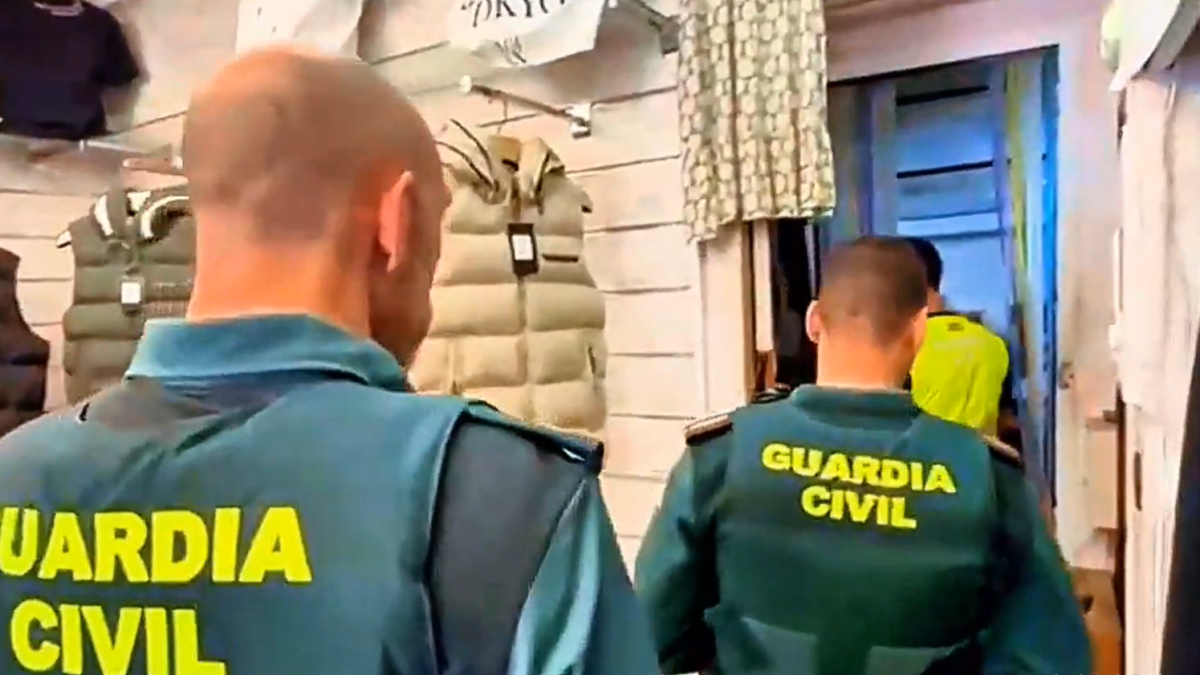 Operación de la Guardia Civil en el Bajo Bidasoa. GUARDIA CIVIL