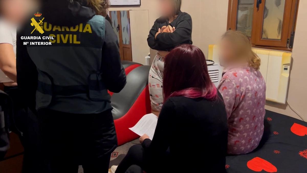 Operación contra la trata de mujeres en Barakaldo y Castro. GUARDIA CIVIL