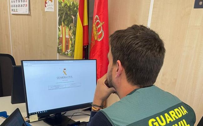 Un agente de la Guardia Civil.