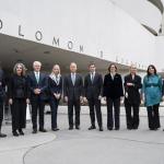 Visita oficial de la delegación vasca a la Fundación Solomon R. Guggenheim de Nueva York. IREKIA