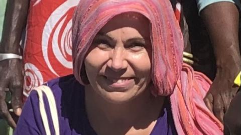 Gurutze Aizpurua, coordinadora de proyectos de Desarrollo de Mundu Bakean y miembro del Gune Feminista de la Coordinadora de ONGD Euskadi