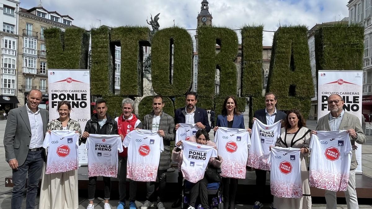 La carrera solidaria 'Ponle Freno' en Vitoria-Gasteiz será la séptima del circuito este sábado 21 de septiembre